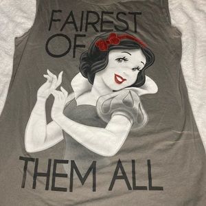 Disney Snow White top with cut out back